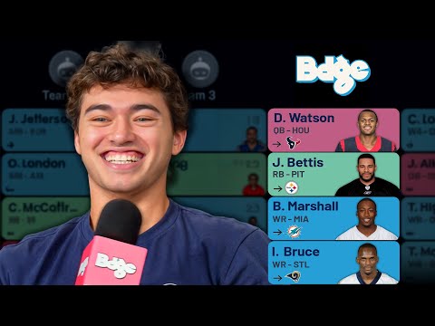 Jaymo Sweats in His Fantasy Draft Battle Debut!