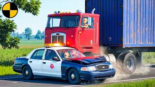 OUT OF CONTROL DUMMIES CAUSE ROAD WRECKS in BeamNG.drive #2