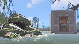 YouTube thumbnail for Spoonkid's video titled 'the best base location in rust'