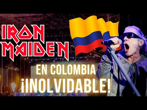 Así viví en concierto de Iron Maiden en Bogotá - Colombia