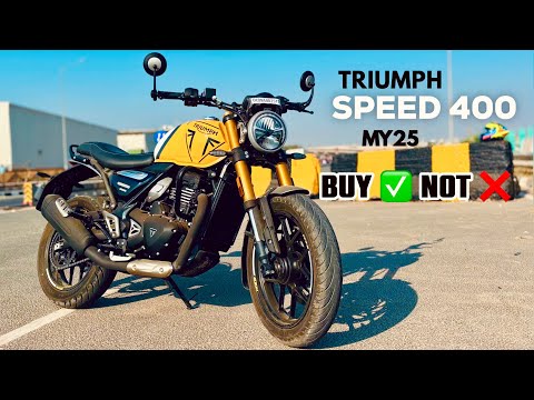 New Triumph Speed 400 MY25 Detailed Walkaround | K2K Motovlogs