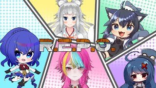 【R.E.P.O. コラボ 】お友達のみんなとお宝集め！【バ美肉/Vtuber/夜剣キトラ/満永ゆうみ/天ッ狐白/蒼菜陽菜/春流サメ】