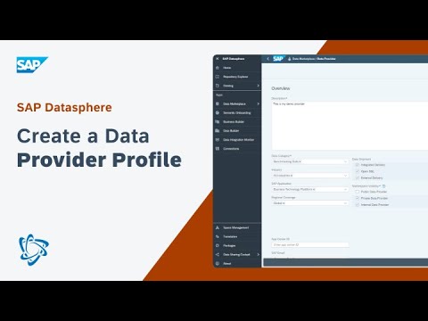 Create a Data Provider Profile: SAP Datasphere