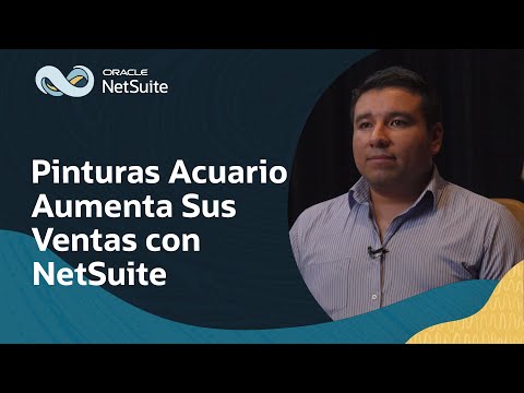 Pinturas Acuario Procesa Órdenes de Venta Mucho Más Fácilmente con
NetSuite