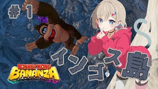【ドンキーコングバナンザ】落下したインゴス島を攻略する～！【紅蓮罰まる/ぶいぱい】
