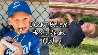 I Can't Believe He's 5 Years Old ~ News Crew,  Dinner, Birthday Party  and More!