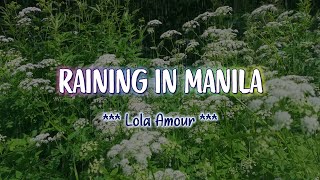 RAINING IN MANILA - (Karaoke Version) - in the style of Lola Amour
