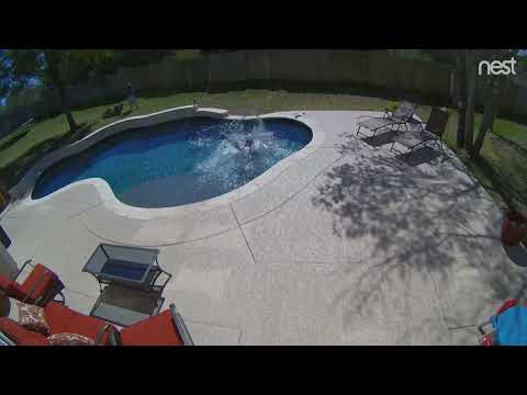 Wife Cleaning The Pool FAIL