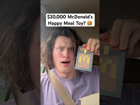 WHAT’S HIDDEN INSIDE THIS RARE MCDONALD’S HAPPY MEAL TOY? #Shorts