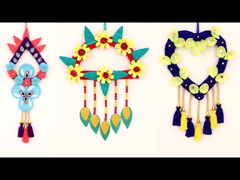 Amazing Woolen Wall Hanging Craft Ideas !!! DIY Craft