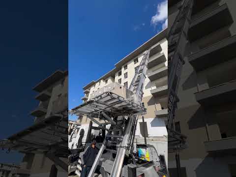 Şantiyelerde Otomatik Taşıma Sistemi #shorts #construction #architecture