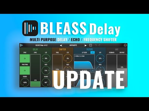 BLEASS Delay for iOS: update 1.6 now available!