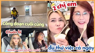 Nhà mới của 8 đã đi vào công đoạn cuối cùng - Chị Khanh rũ rượi nguyên 1 ngày với 8