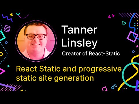 React Static and progressive static site generation
