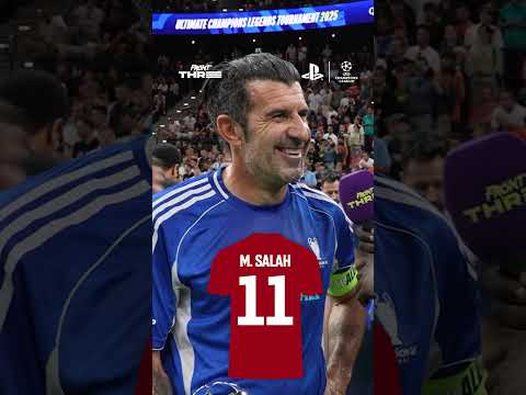 LUIS FIGO chooses the best UCL Player 🔥 #ad #shorts #football