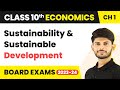 सस्टेनेबिलिटी ऑफ डेवलपमेंट क्विज