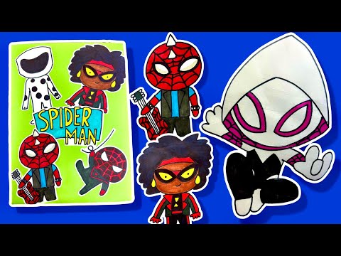 HAZ JUGUETES CASEROS DE SPIDERMAN A TRAVES DEL SPIDERVERSO