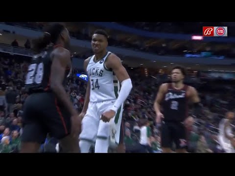 Giannis POSTER and STAREDOWN Gets Him EJECTED?! 😳