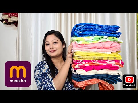 MEESHO KURTA SET HAUL STARTING RS 400/-🥰TRYON🥰HONEST REVIEW🥰RIMAJAIN
