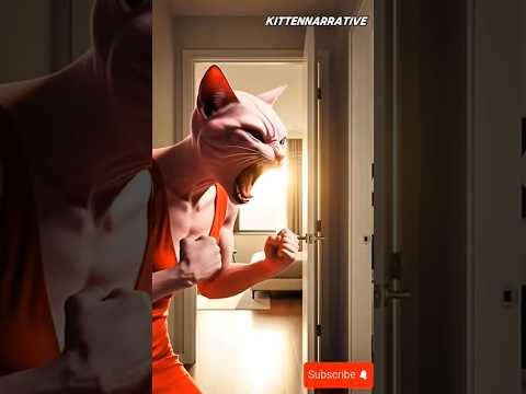 She put the kitten in a washing machine 😭💔'' #shorts #catstory