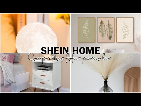 DECORAÇÃO NOVA SHEIN HOME | VOU MUDAR MEU QUARTO INTEIRO 🏠