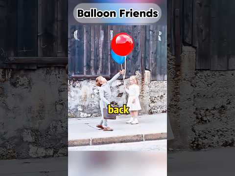 The balloon that could fall in love was destroyed#futurelink #movie #fantasy
