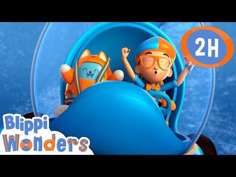 Ocean | Blippi Wonders | Moonbug Kids - Play and Learn