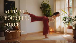 Activate Your Life Force ❤️‍🔥 Expressive Vinyasa Flow to Wake Up Your Body