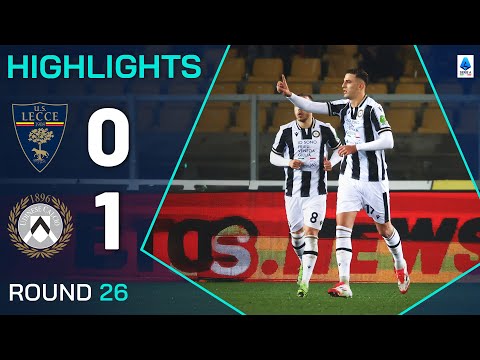 LECCE-UDINESE 0-1 | HIGHLIGHTS | Lucca Penalty Wins It For Udinese | Serie A 2024/25