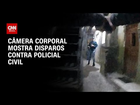 Câmera corporal de PM da Rota mostra disparos contra policial civil | BASTIDORES CNN