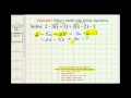 Solving Multi-Step Linear Equations