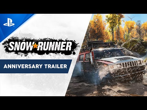 SnowRunner - Anniversary Trailer | PS4