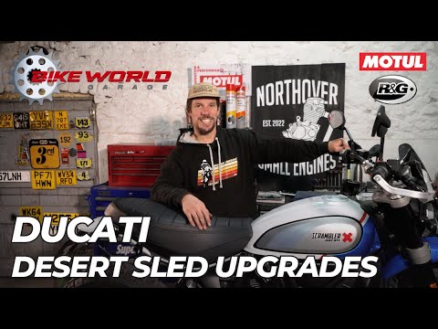 Ducati Scrambler Desert Sled Upgrades | Bike World Garage