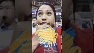 Ayesha Curry At Warriors Game!