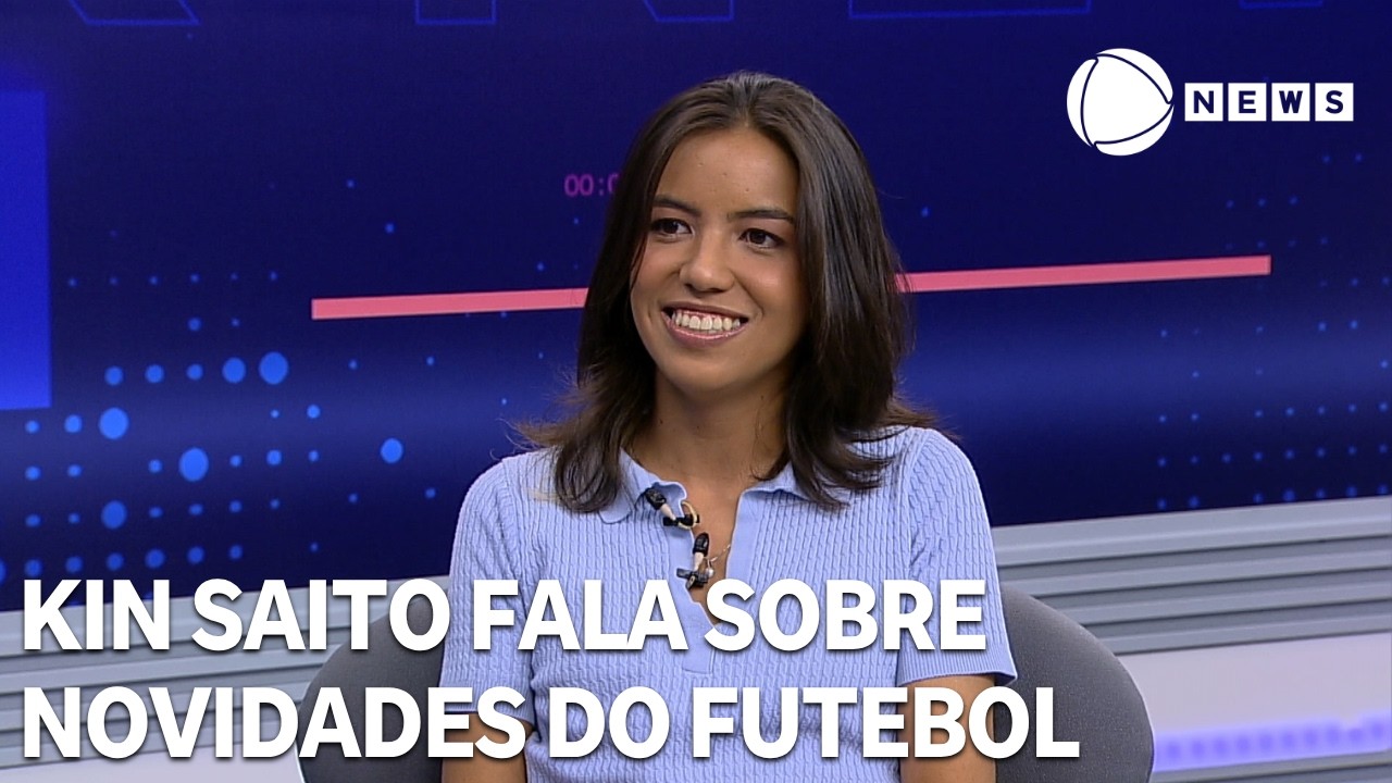 Kin Saito, diretora executiva de futebol feminino da FPF, fala à Record News
