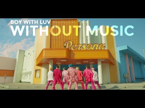 BTS - BOY WITH LUV (WITHOUT MUSIC) 방탄소년단
