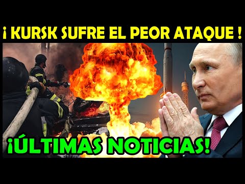 ¡ÚLTIMA HORA! M1s1les ucranianos alcanzan Kursk en un @t@que masivo que sacude a Rusia.