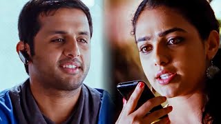नित्या मेनन नहीं चाहती की नितिन को इसका फ्रेंड देख पाए l Heart Attack 2 Best Scene