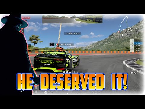 GRAN TURISMO 7 - a Blatant Brake-Checker Get His Comeuppance!