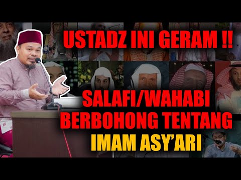 USTADZ INI GERAM !! BONGKAR KEBOHONGAN WAHABI TENTANG IMAM ASY'ARI - UST. ALNOF DINAR, Lc