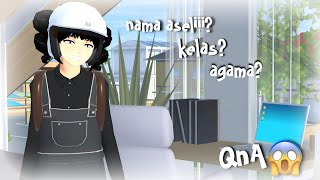 QnA with gue rorr😈||sakura school simulator