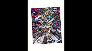 『モルモットの神絵師』作中画タイムラプス