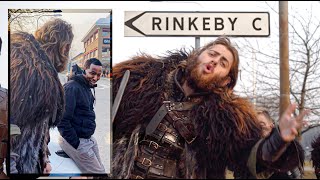 Danish vikings in Rinkeby wants to fight.