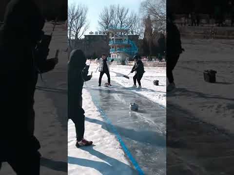 #WanderingThroughIceAndSnow#Outdoor Sports Challenge in Northeast ChinaGrandpas #IWantToBeTrending