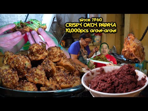 KAKAIBANG CRISPY OKOY ni Lola ODYANG, BLOCKBUSTER sa loob ng 6 na DEKADA! 1,000pcs a day matumal pa!