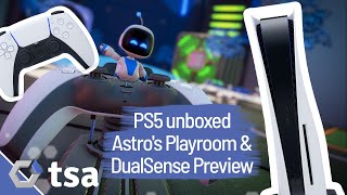 The PS5 unboxed, and hands on the DualSense & Astro\'s Playroom