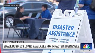 YouTube video thumbnail: Small Business Loans Available for Businesses Impacted by Garden Grove Chemical Crisis