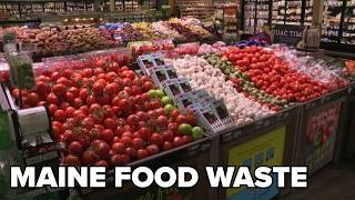 YouTube video thumbnail: Wasted Food Prevention: Maine Organizations Tackle Grocery Waste
