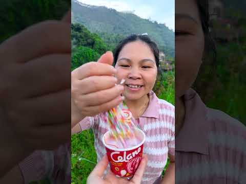 Thử thách nhắm mắt ăn kem CELANO , kẹo dưa hấu và ớt cay siêu ngon sự kết hợp hoàn hảo #shorts