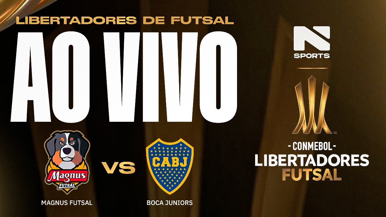 🔴 AO VIVO E COM IMAGENS | MAGNUS FUTSAL X BOCA JUNIORS | SEMIFINAL | LIBERTADORES FUTSAL